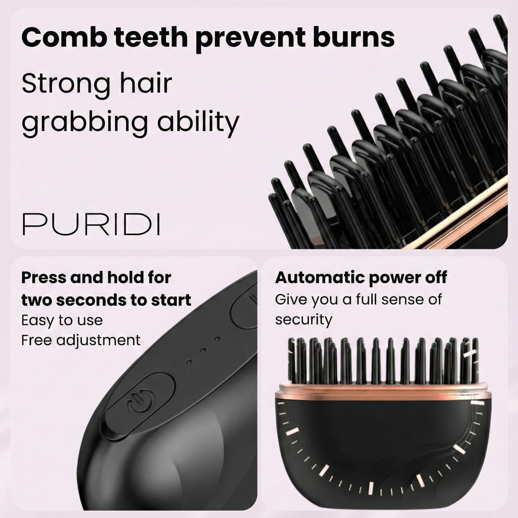 Puridi SmoothGo™ Mini Straightener
