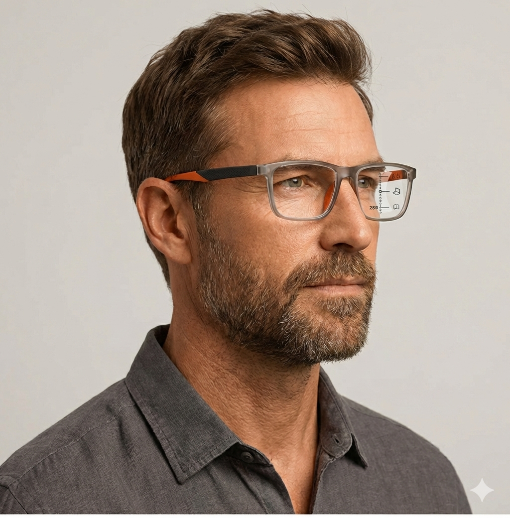 Puridi FOCUS+ Multifocal Reading Glasses