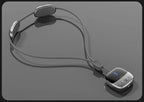 2025 Mini Portable Hanging Neck Massager With Heat Electric EMS TENS Pulse Hot Compress Smart Cervical Spine Massager Shoulder