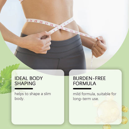 GLP-1 Supplement Liquid Drops Weight Loss Anti Cellulite Promote Thigh Waist Belly Fat Reduction Slim Down Body Slimming Oil