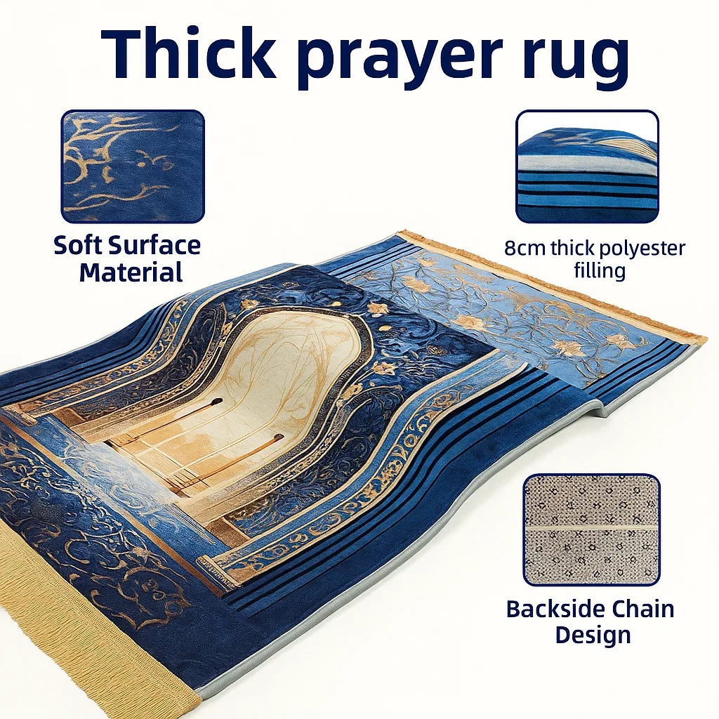 Puridi® 2.0 -Ergonomic prayer mat