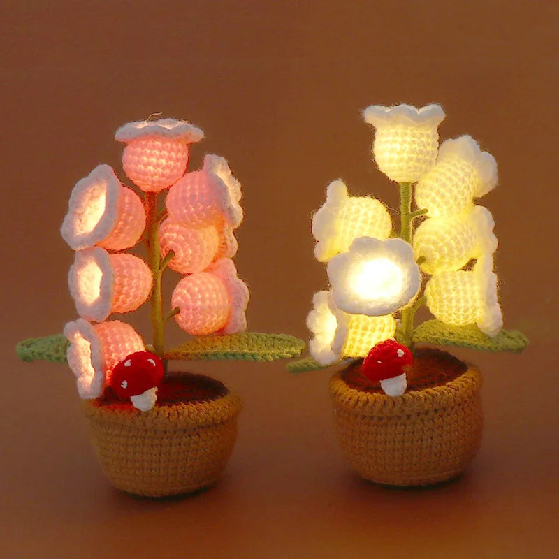 GlowBloom™ Knitted Light Flowers