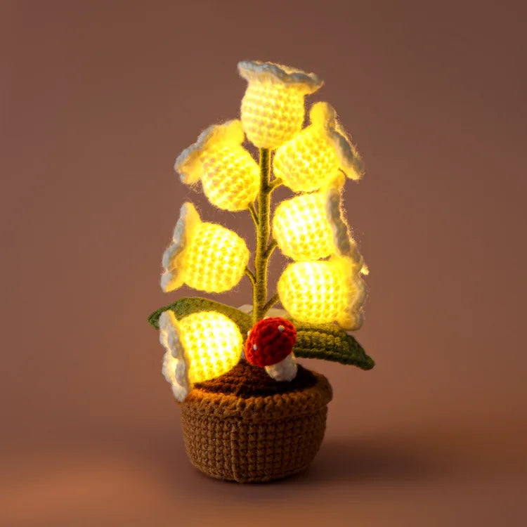 GlowBloom™ Knitted Light Flowers