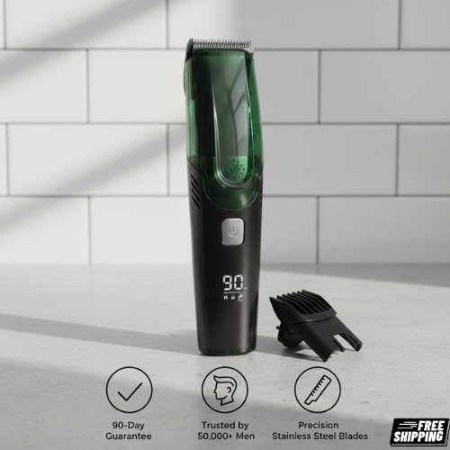 Puridi TrimVac™ Beard Trimmer