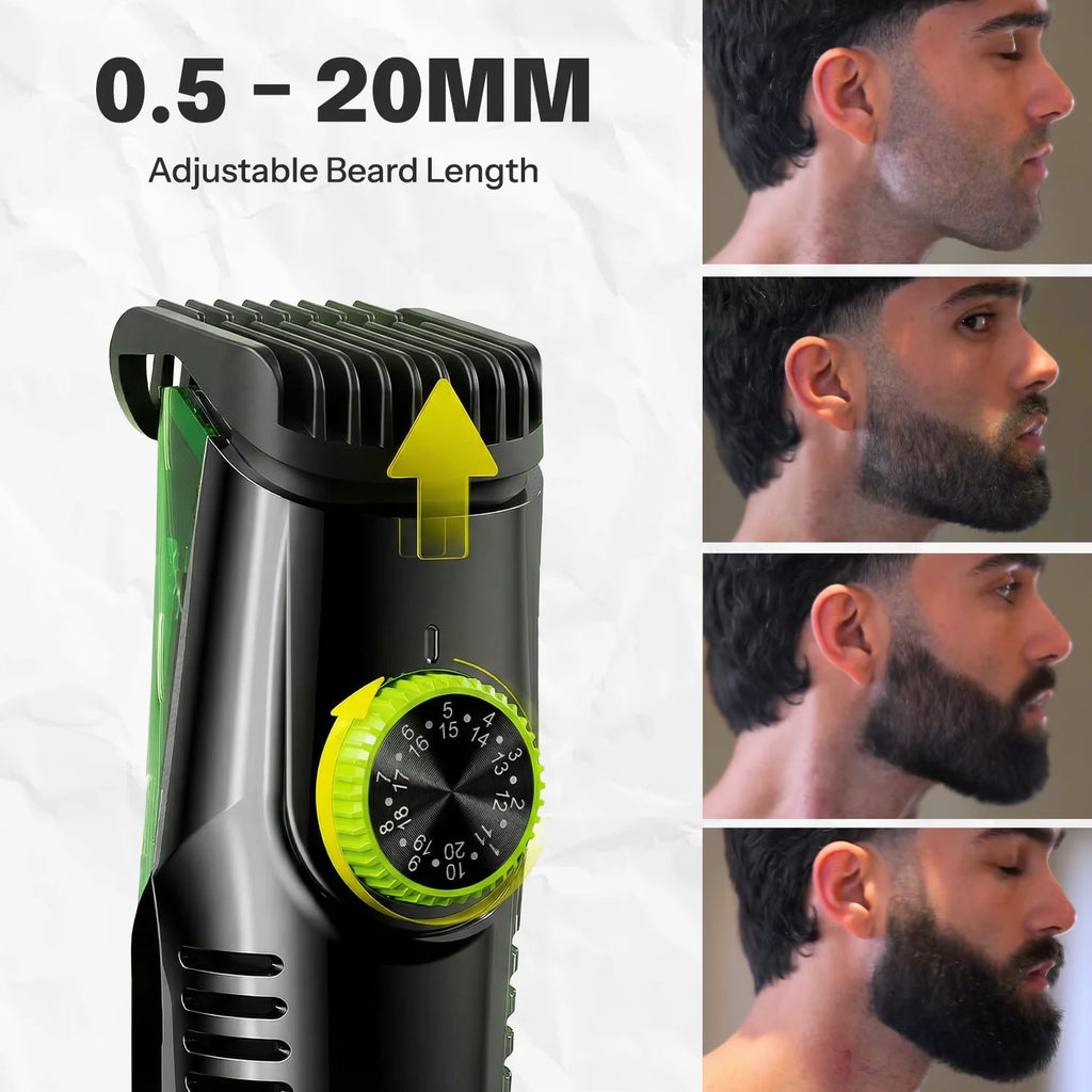 Puridi TrimVac™ Beard Trimmer