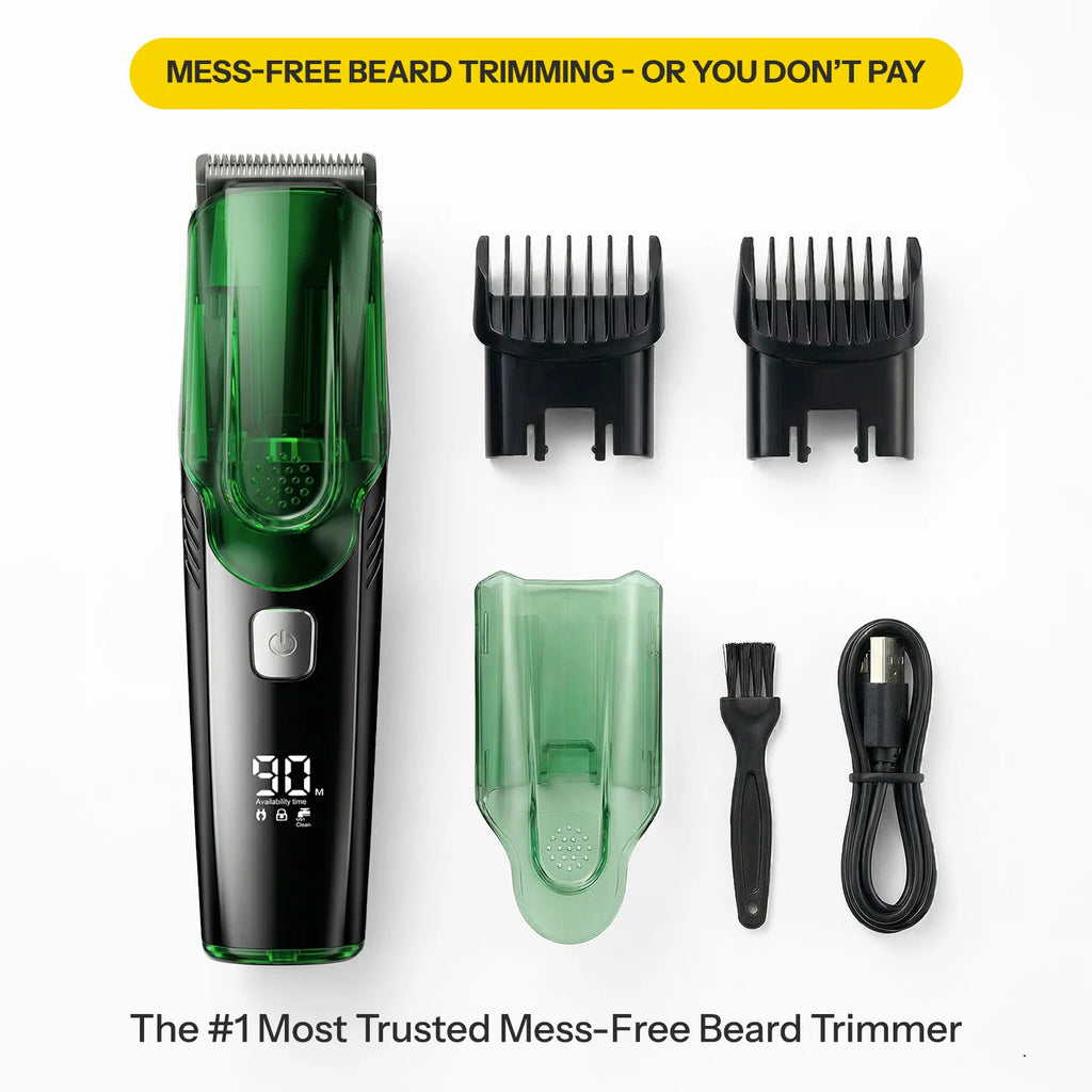 Puridi TrimVac™ Beard Trimmer