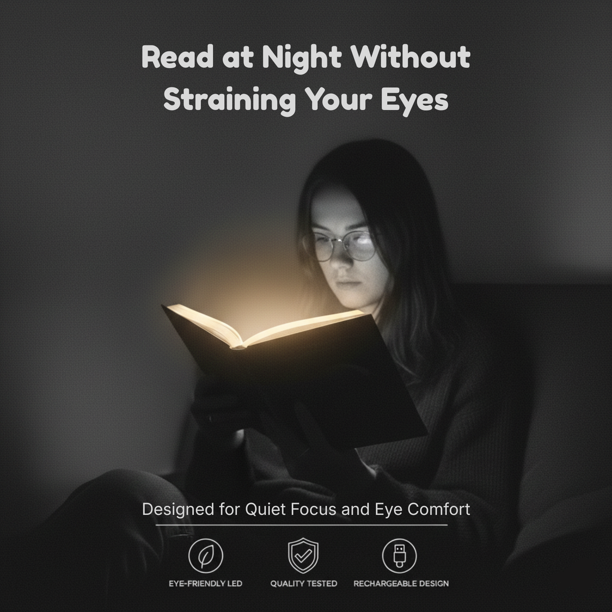 Night Page Pro™ LED Reading Light