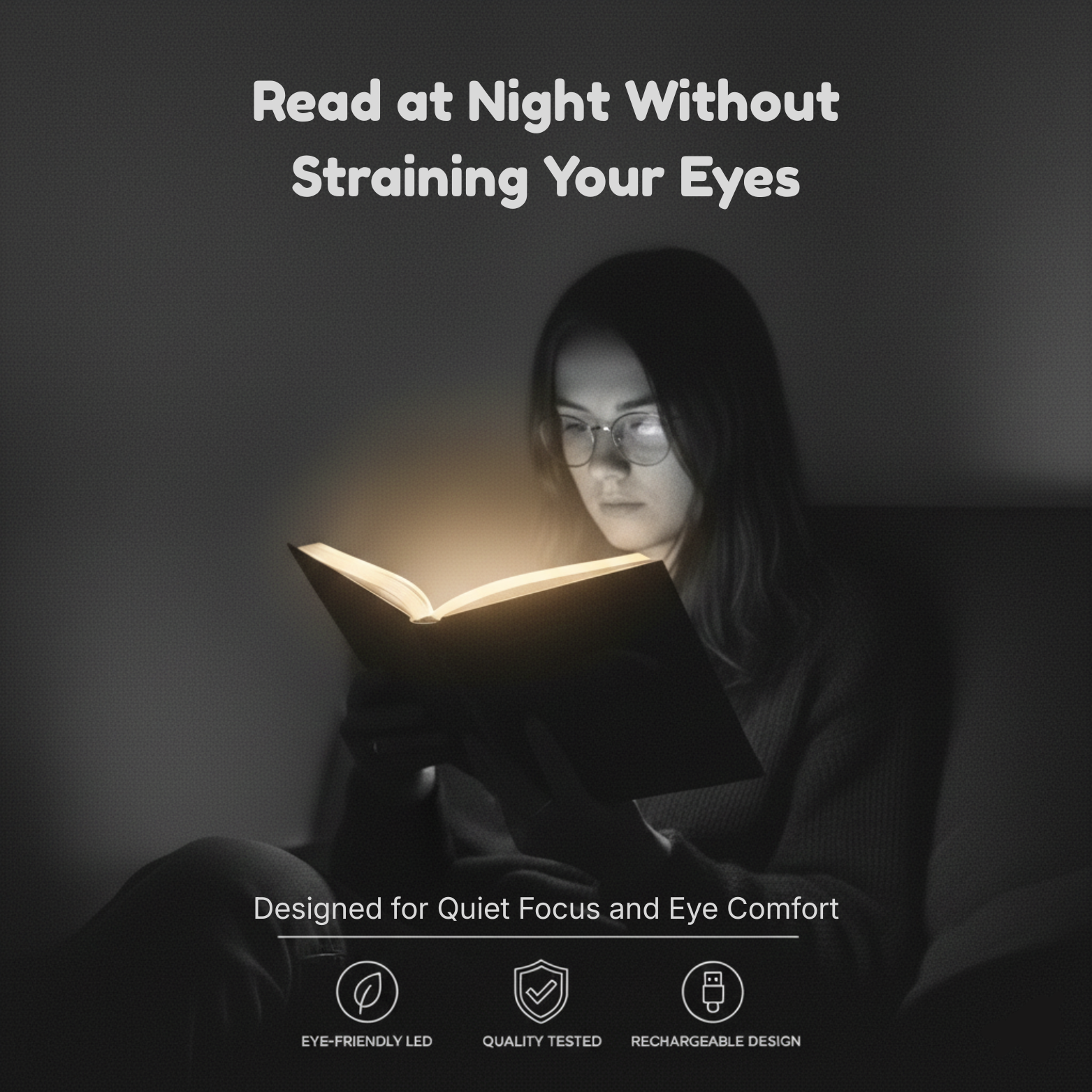 Night Page Pro™ LED Reading Light